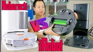 Roborock S7 Self Emptying VS iRobot Self Emptying System, detailed LOOK 