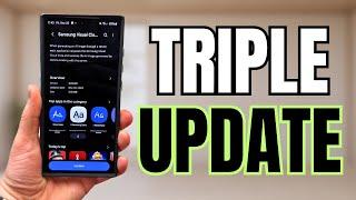 Samsung Triple Update Brings Important Improvements To Galaxy Smartphones