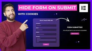 Keep Your Elementor Form Hidden After Submission Using jQuery and Cookies