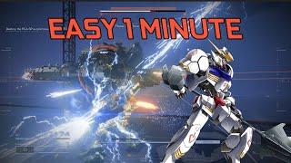 How to Beat Balteus Boss Fight EASY - Armored Core VI Gundam Barbatos Build Melee