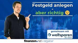 Festgeld anlegen - Tipps für die besten Zinsen  [+ Anbieter-Empfehlung ] | finanzen.net