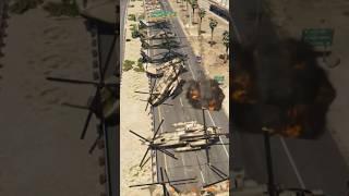 Big Helicopters and Jets in Russia Destroyed by Ukrainian Jets - GTA 5