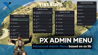 [PAID ESX] PX ADMIN MENU