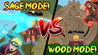 NARUTO SAGE MODE VS HASHIRAMA SAGE MODE! (WHICH IS THE BEST SAGE?!) | Naruto RPG: Beyond