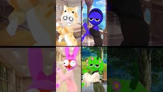 SWEET LITTLE🩷🩷 (PT. 2) #sprunki#incredibox#tiktok#smilingcritters#sigmaboy#spiderman#catnap#sonic