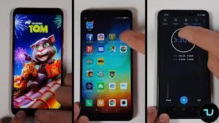 Xiaomi Mi A2 vs Redmi Note 6 Pro vs Redmi Note 5 Speed test/Antutu/PUBG gaming