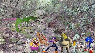 Wario & Friends Dies In Each Other's Arms By Infected Allosaurus While Eating Pizza Hut