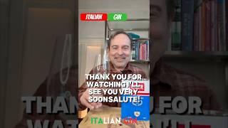 94-Point Italian Gin! Engine Organic Spirits from Piemonte  #italian #gin #shorts