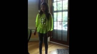 Brooklynn Ginley singing rolling in the deep 9year old amaz