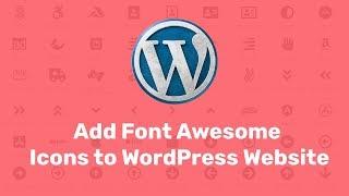 WordPress Font Awesome Icon Plugin – Add Font  Awesome Icons to WordPress Website using Plugin