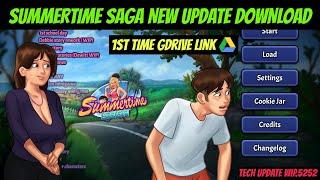 Summertime Saga New Release!  (Tech-Update Wip.5252) DOWNLOAD / How to Download? / starsip gamer !!