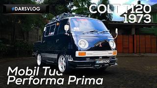 MODIFIKASI DOUBLE CABIN - Mitsubishi Colt T120 1973 ‼️ #DARSVLOG