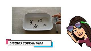 LOS DIBUJOS COBRAN VIDA ¡Experimento con Agua! para hacer con niños