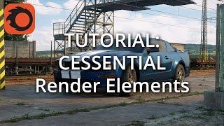 TUTORIAL: CESSENTIAL Render Elements (2/3: Compositing in Photoshop)