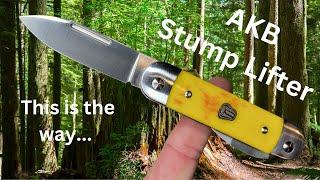 Advanced Knife Bro Stump Lifter Snap Review - A BROMANCE TOOL!