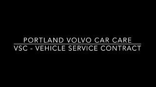 Portland Volvo Car Care Presents: VSC - Vehicle Service Contract