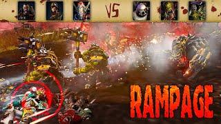 WH40k: Dawn of War 2 - 3v3 | likebeat + FieryMarine + K.A.F. [vs] PYTHONS + Jamboo + sanya