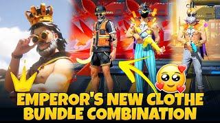 EMPEROR'S NEW CLOTHES BUNDLE COMBINATION || SELECTED SERIES BUNDLE FREE FIRE || FREE FIRE NEW EVENT