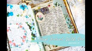 JUNK JOURNAL WITH ME | #3 | The Meaning Behind 'Teal and Tattered' | How to Use a Junk Journal