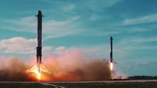 SpaceX Falcon Heavy & Starman (Лера Яскевич и Петр Клюев — Space Oddity)