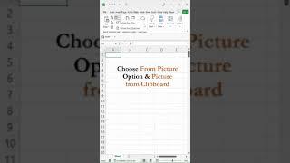 Easily Copy Text from Images to Excel