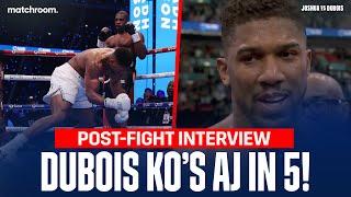 Anthony Joshua, Daniel Dubois & Eddie Hearn's Immediate Reaction To Shock KO