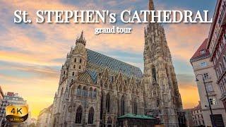 【4K】St. Stephen's Cathedral, Vienna (Austria) - Grand Tour - With Captions【CC】