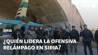 ¿Quién lidera la ofensiva relámpago en el norte de Siria? | AFP