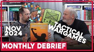 Tactical Wargames | Monthly Debrief S4E11 | November 2024 | The Players' Aid