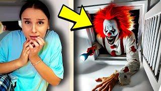 HORROR CLOWN sucht mich zuhause !  (Angst) - Celina