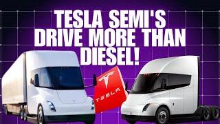 Tesla semi drives 250,000 Miles in 18 months - 500 miles every single day!