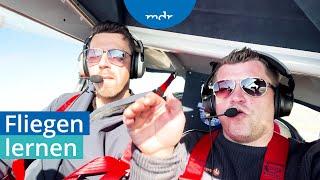 Pilotenausbildung mit SILA 450 auf Flugplatz in Dessau-Roßlau | MDR um 4 | MDR