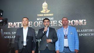 MUAY THAI Battle of the strong.  SAMARKAND 2021