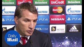 Rodgers surprisingly upbeat after poor Liverpool result vs Ludogorets - Daily Mail