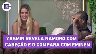 BBB 24: Yasmin revela crush em artista: 'Só namorei o Cabeção porque parecia ele'