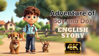 Adventure of Boy and Dog | English Kids Story | Snipy Tales | #story #storyvideo #storytime