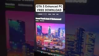 Get GTA 5 Enhanced for FREE! (EPIC GAMES)