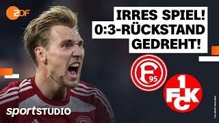 Düsseldorf – Kaiserslautern Highlights | 2. Bundesliga, 10. Spieltag Saison 2023/24 | sportstudio