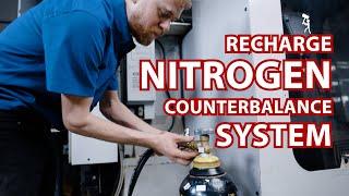 Nitrogen Counterbalance Recharge CNC Machine