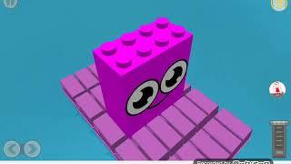 Numberblocks swim race 1 to 18