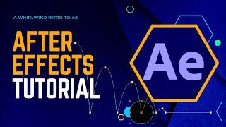 Beginner Adobe After Effects (AE) Intro Tutorial 2023 - Bouncing Ball