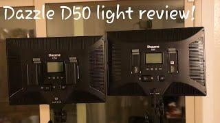 Dazzne D50 video light review