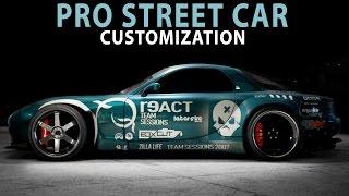 NFS 2015 - Mazda RX-7 (Pro Street) (Cinematic / Speed Art / Customization / PC)