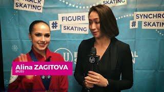 Alina Zagitova World Champ 2019 FS Interview A2