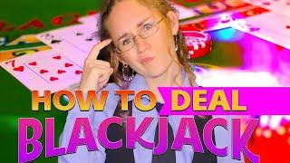 How to Deal Blackjack Like a Pro (Full Video)