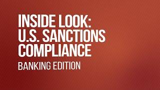 US Sanctions Compliance: Banking Edition