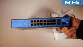 YuanLey 16 Ports 10/100/1000Mbps PoE Switch Reviews