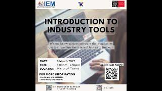 IEM-SSSS Talk on Introduction to Industry Tools (Collaborate with TechCentric Research Club)