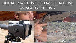 Spotting scope for long range shooting // 120X 