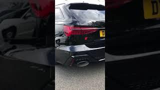 2021 Audi RS6 Avant 4.0 L TFSI V8! ENGINE SOUND! 